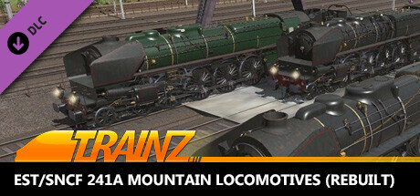 Trainz 2022 DLC - Est/SNCF 241A Mountain Locomotives (rebuilt) cover art