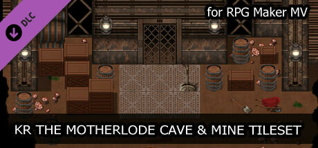 RPG Maker MV - KR The Motherlode Cave and Mine Tileset cover art