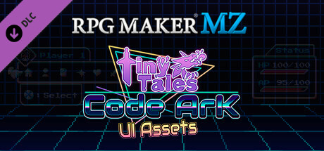 RPG Maker MZ - MT Tiny Tales - CodeArk UI Assets cover art