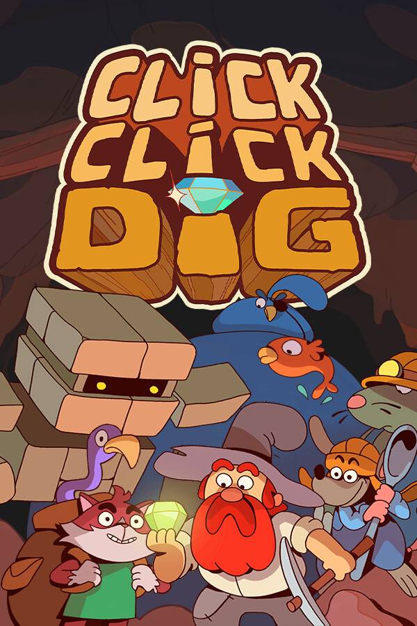 Steam portrait for Click Click Dig: Idle Mine.
