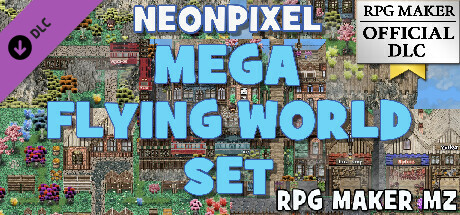 RPG Maker MZ - NEONPIXEL - Mega Flying World cover art