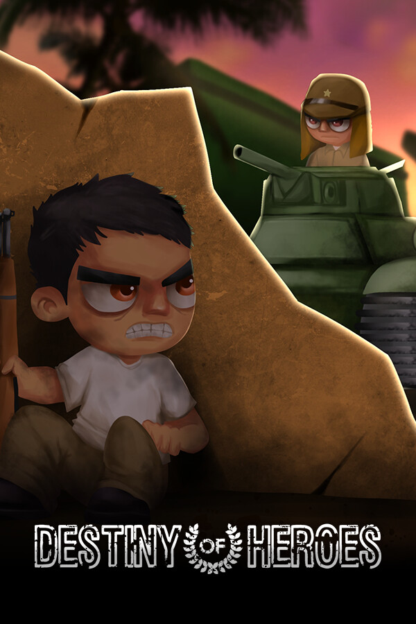 Steam portrait for Destiny of Heroes.