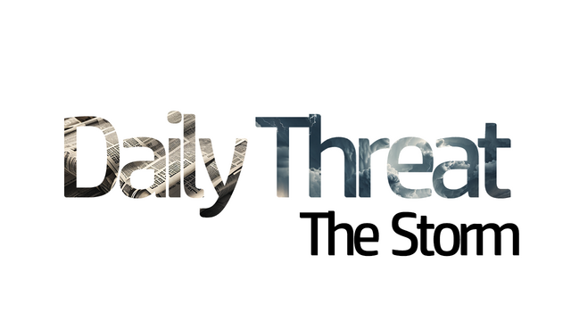 Daily Threat : The Storm Logo
