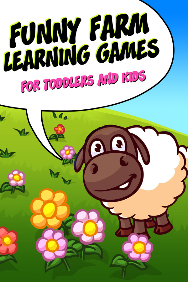 Steam portrait for Funny Farm Learning Games for Toddlers and Kids.