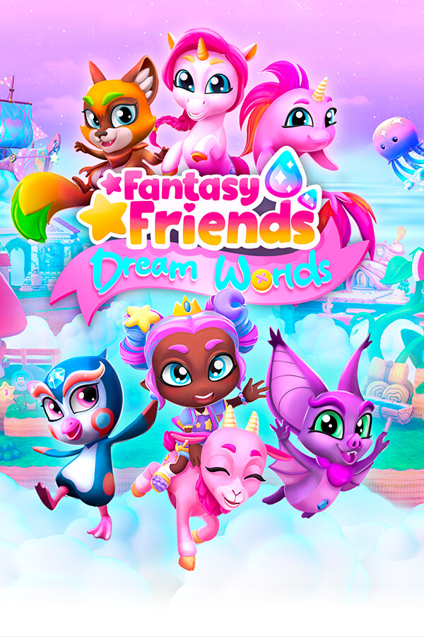Steam portrait for Fantasy Friends: Dream Worlds.