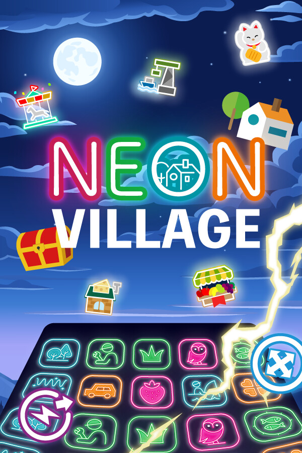 Neon Village for steam Neon Village for steam
