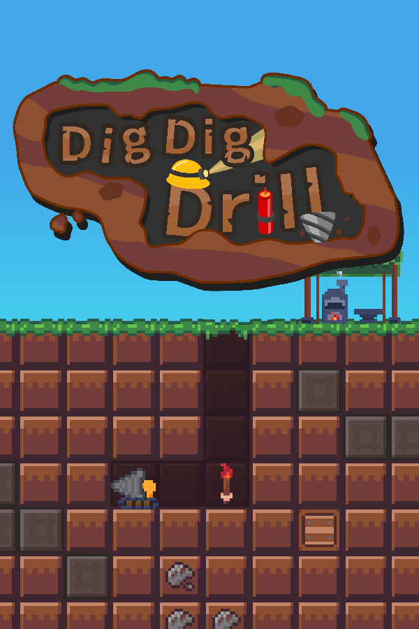 Steam portrait for DigDigDrill.