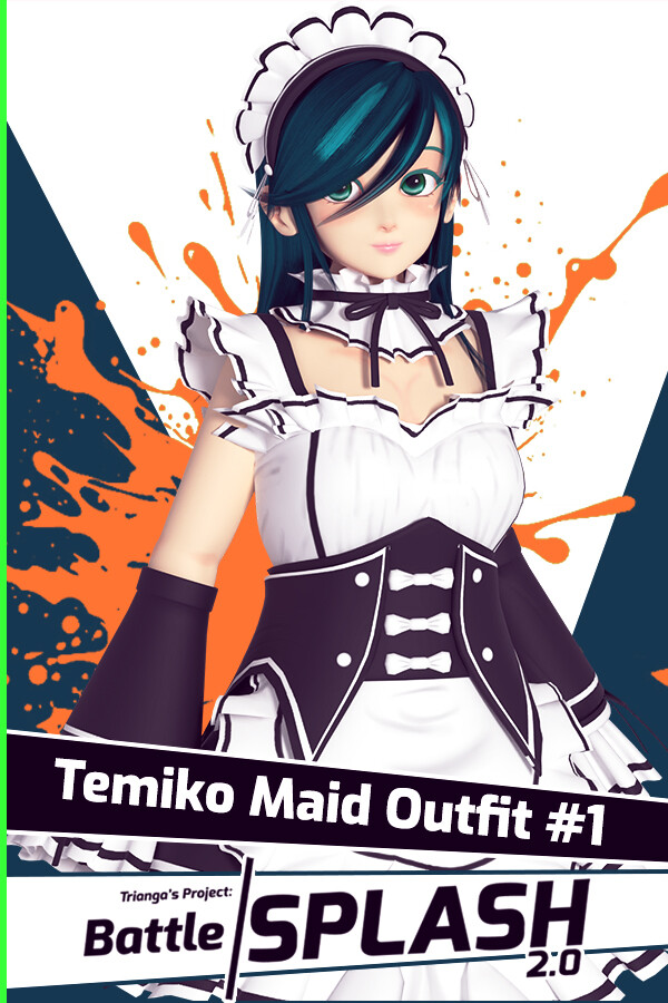 Trianga's Project: Battle Splash 2.0 - Temiko Maid Outfit #1 for steam