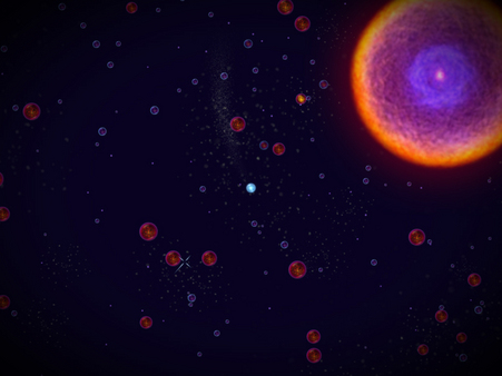 Osmos game for Linux 1