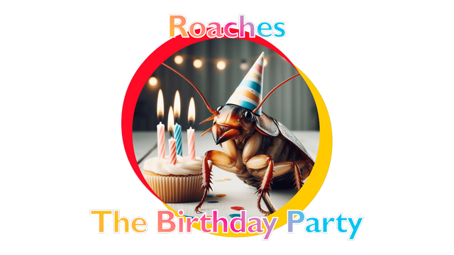 Roaches: The Birthday Party Logo