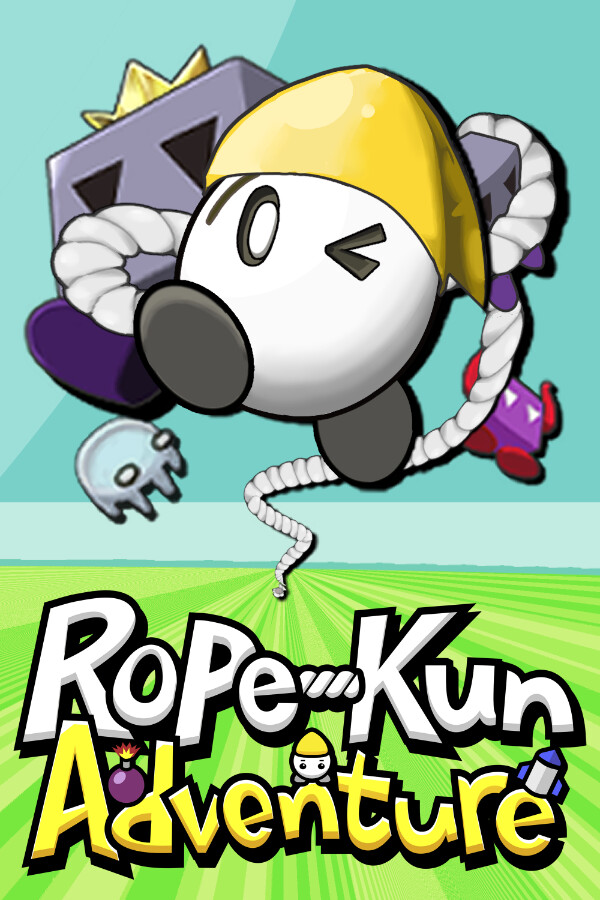 Steam portrait for Rope-Kun Adventure.
