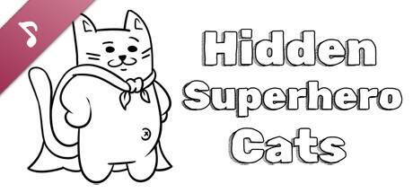 Hidden Superhero Cats - Soundtrack cover art