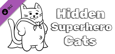 Hidden Superhero Cats - Artbook cover art