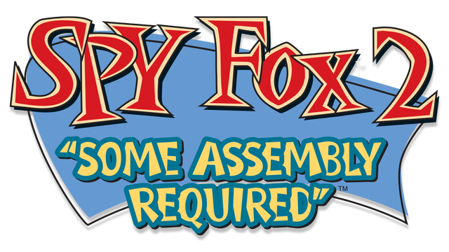 Spy Fox 2 "Some Assembly Required" Logo