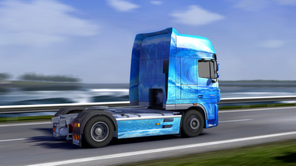 Скриншот из Euro Truck Simulator 2 - Force of Nature Paint Jobs Pack