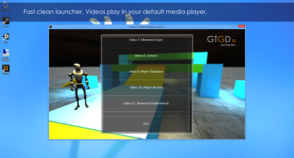 Скриншот из GTGD S2 Learn Unity 2D