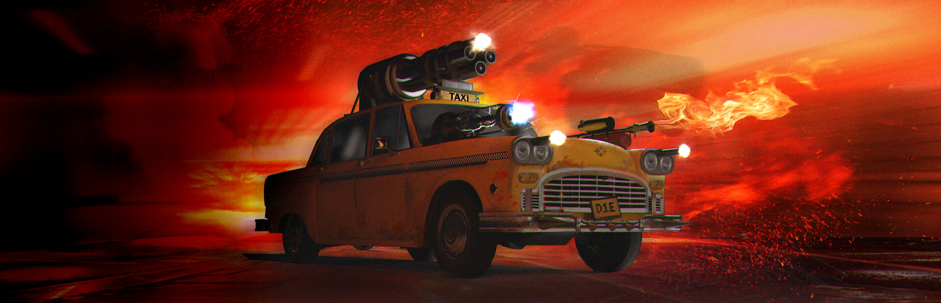 CyberTaxi: Lunatic Nights