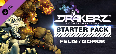 DRAKERZ-Confrontation : virtual STARTER pack FELIS + GOROK cover art