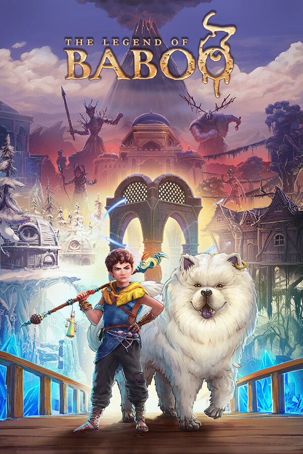 Steam portrait for The Legend of Baboo.