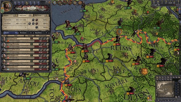 Скриншот из Crusader Kings II: Charlemagne