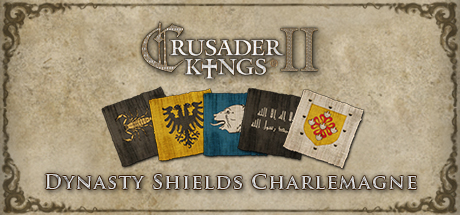 View Crusader Kings II: Dynasty Shields Charlemagne on IsThereAnyDeal