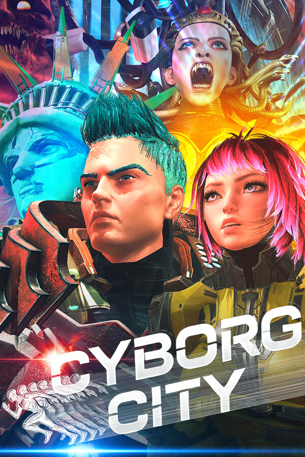 Steam portrait for Cyborg City.