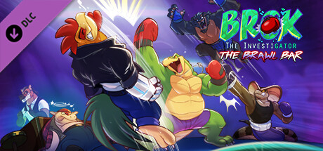 BROK the InvestiGator - The Brawl Bar cover art