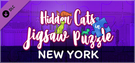 Hidden Cats in Jigsaw Puzzle - New York cover art