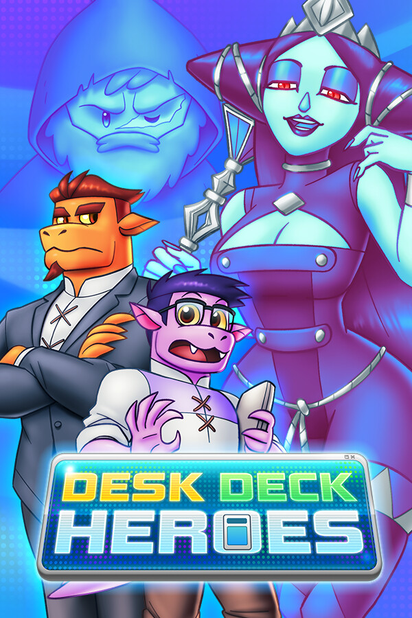 Steam portrait for Desk Deck Heroes.