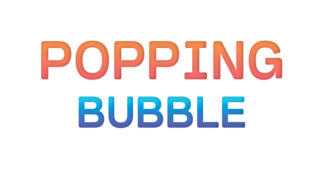 POPPING BUBBLE Logo