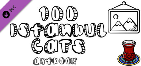 100 Istanbul Cats - Artbook cover art