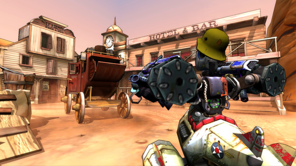 Скриншот из Guns and Robots