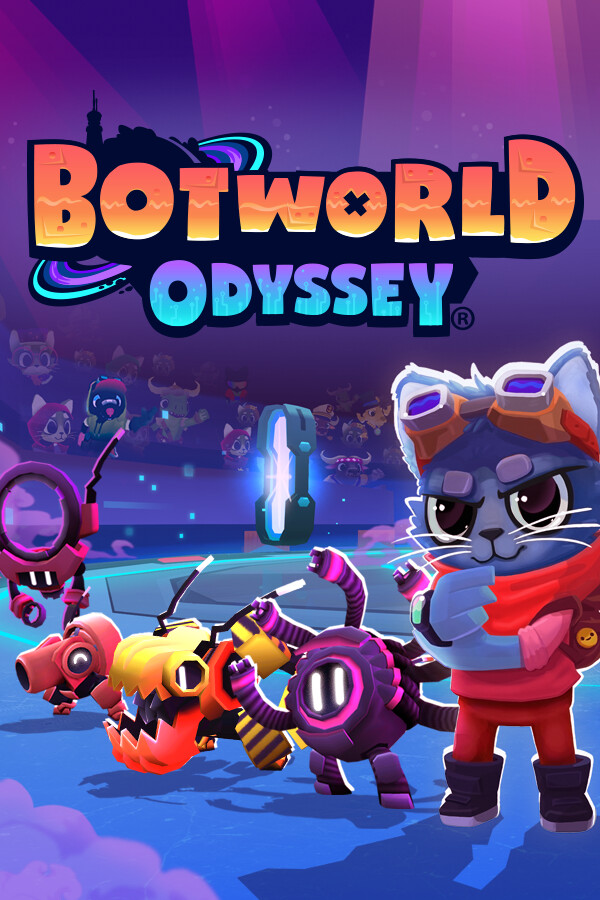 Steam portrait for Botworld Odyssey.