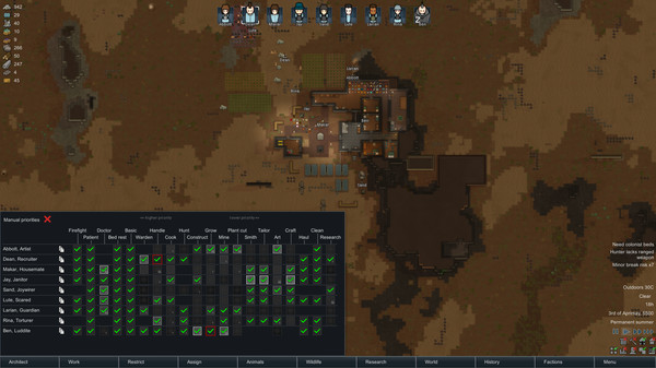 rimworld how to perform surgery