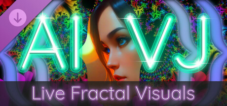 AI-VJ - Live Fractal Visuals cover art