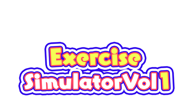ExerciseSimulator Vol.1 - Hustle and Exercise in a Cat-Type Rodeo Machine - Logo