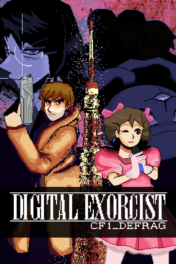 Steam portrait for DIGITAL EXORCIST.