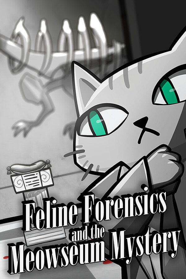 Steam portrait for Feline Forensics and the Meowseum Mystery.