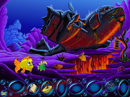 Freddi Fish 3: The Case of the Stolen Conch Shellfor windows and Linux 1