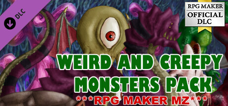 RPG Maker MZ - Weird and Creepy Monsters Pack cover art