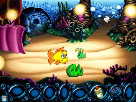 Freddi Fish 5: The Case of the Creature of Coral Covefor windows and Linux 1