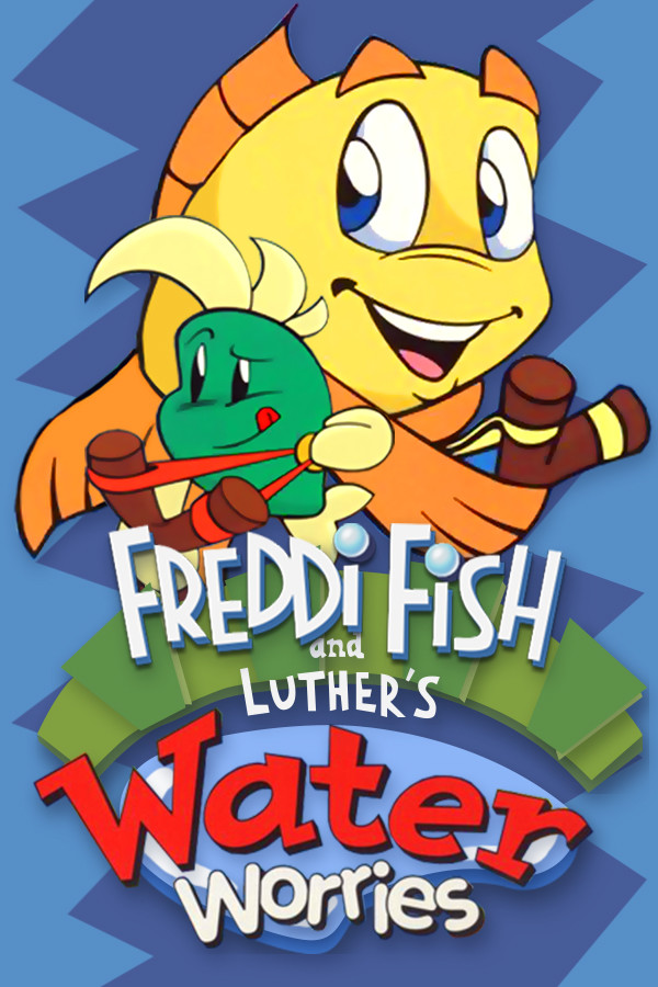 Freddi Fish and Luther's Water Worries for steam