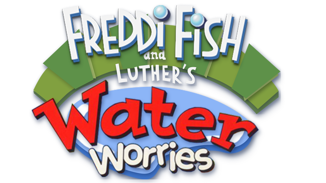 Freddi Fish and Luther's Water Worries Logo