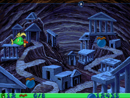 Freddi Fish and Luther's Water Worries game for Linux 1