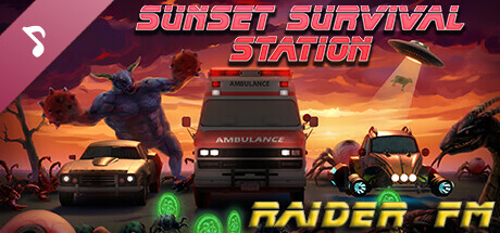 SUNSET SURVIVAL STATION Soundtrack cover art