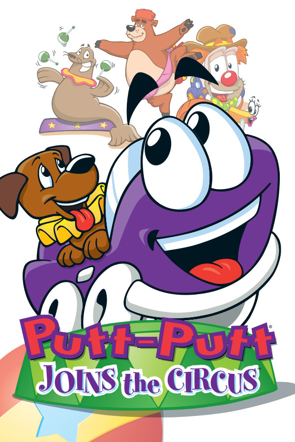 Putt-Putt® Joins the Circus for steam