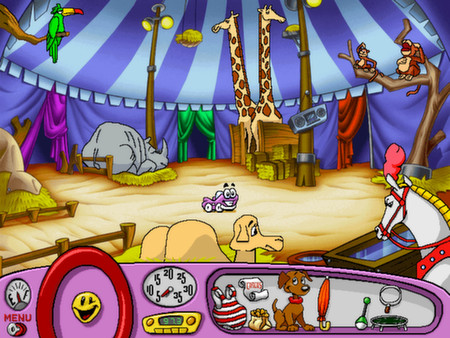 Putt-Putt Joins the Circus Steam