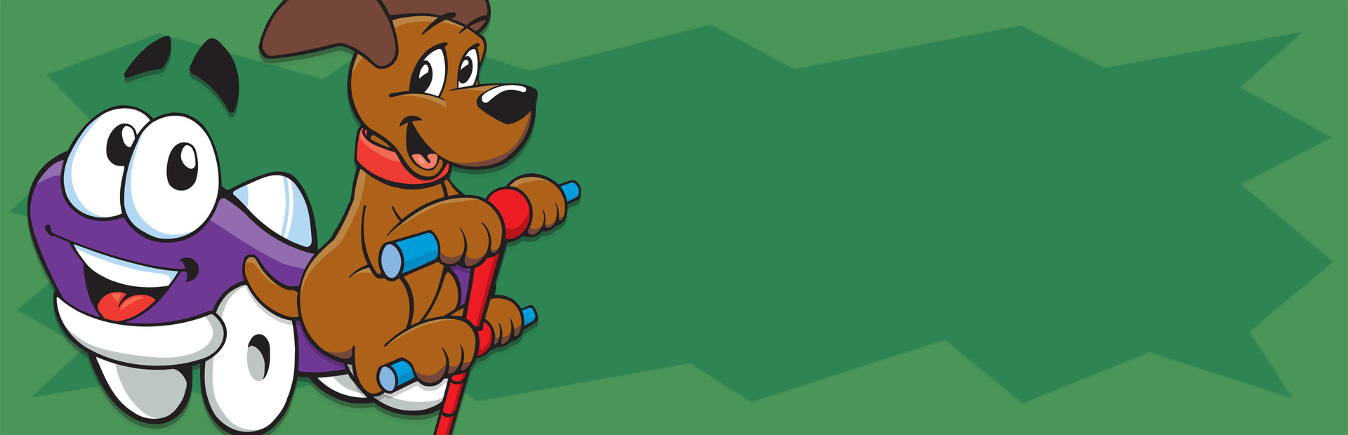 Putt-Putt® and Pep's Dog on a Stick