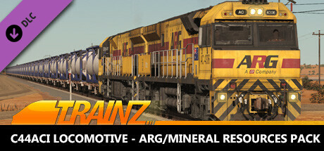 Trainz 2019 DLC - C44aci Locomotive - ARG/Mineral Resources Pack cover art