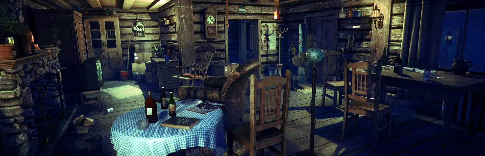 Hidden Vintage House Top-Down 3D